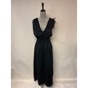 Old Navy Maxi Dress Womens XL Black feminine Sundress Causal